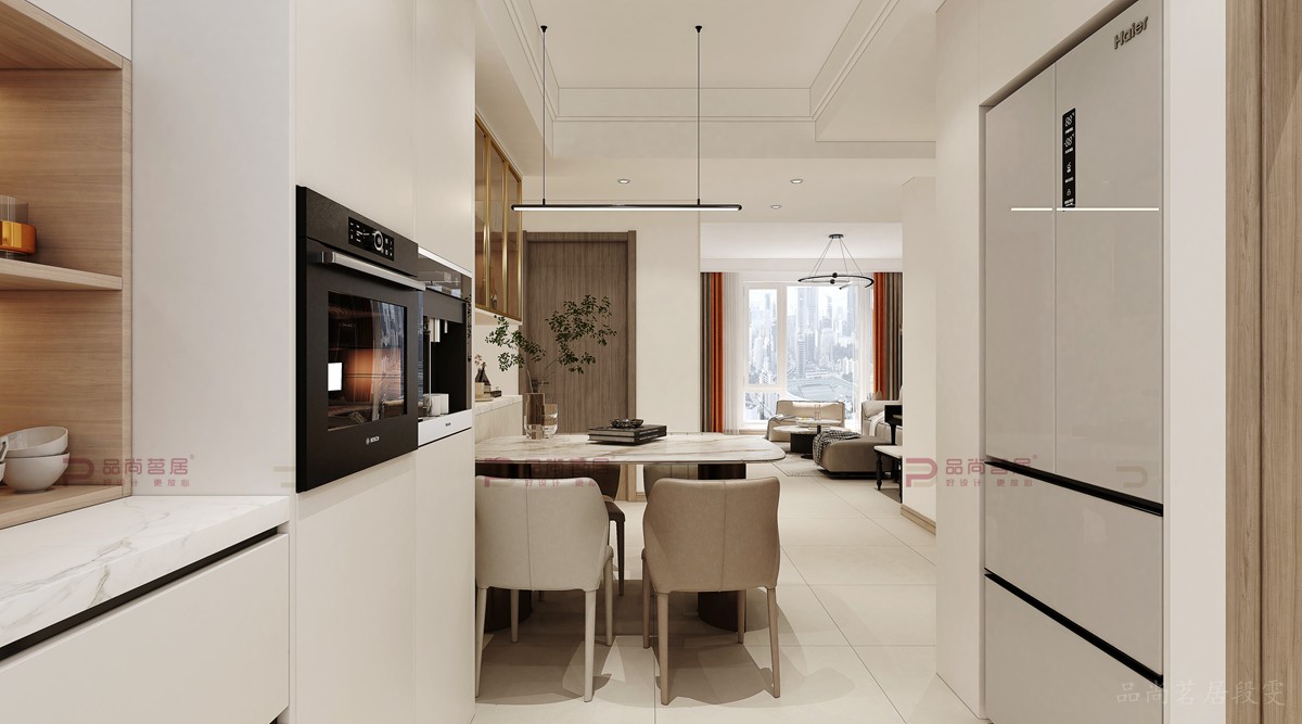 大连北欧假日小区装修案例